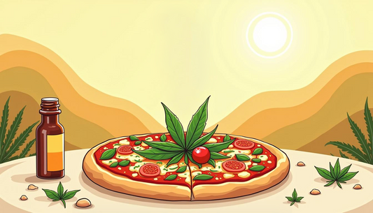 CBD-PIZZA-RECEPT-VLEES-CANNABIDIOL-FLOWER-MAFRENCHWEED-LIGHT