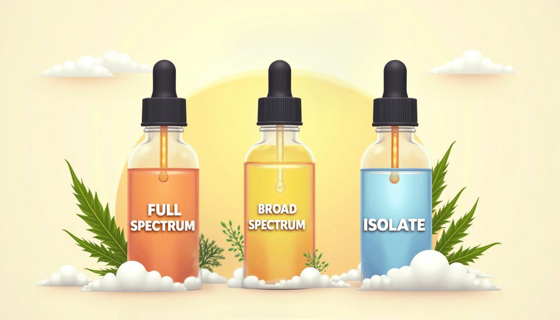 CBD Full Spectrum, Broad Spectrum en Isolat! Wat is het verschil?