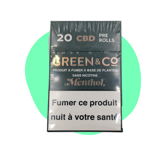 Menthol CBD sigaretten