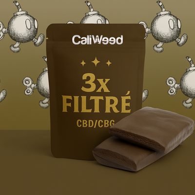 3x CBD 21% + CBG 23% gefilterd