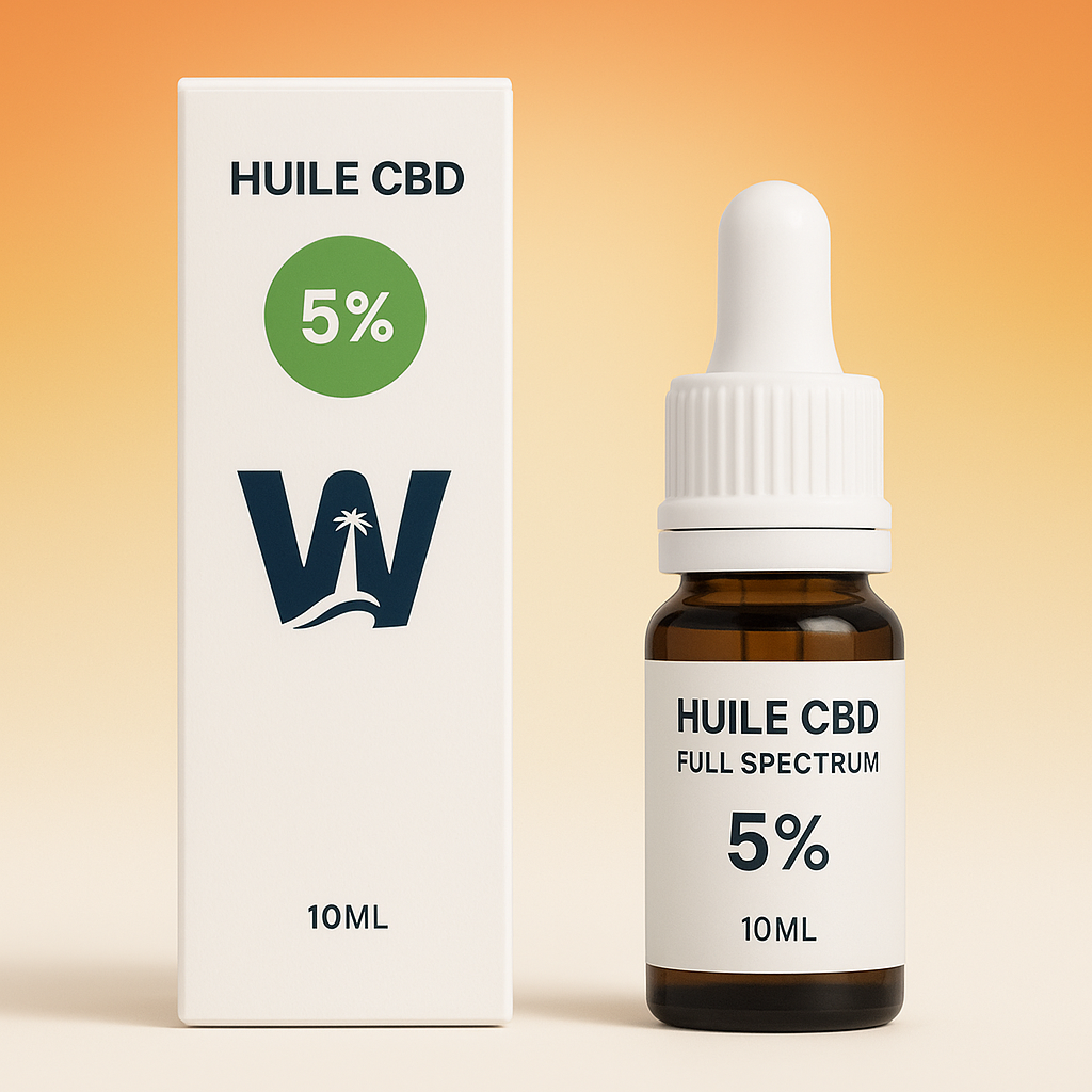 Volledig spectrum 5% CBD-olie