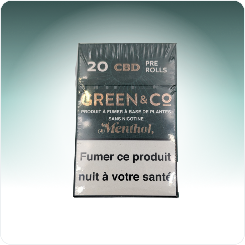 Menthol CBD sigaretten