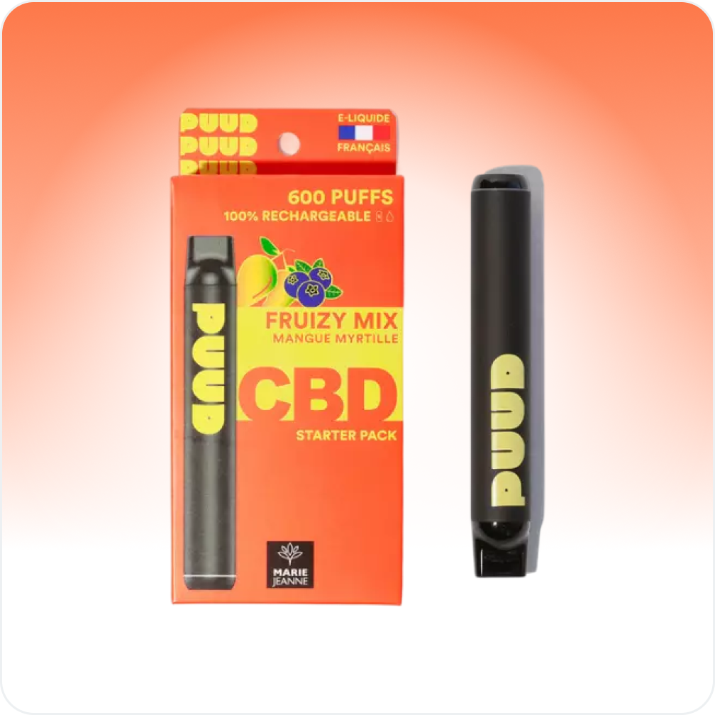 Vape Pen Mango CBD navulset