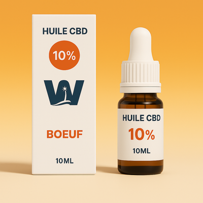 Full Spectrum 10% CBD olie voor honden (rund)