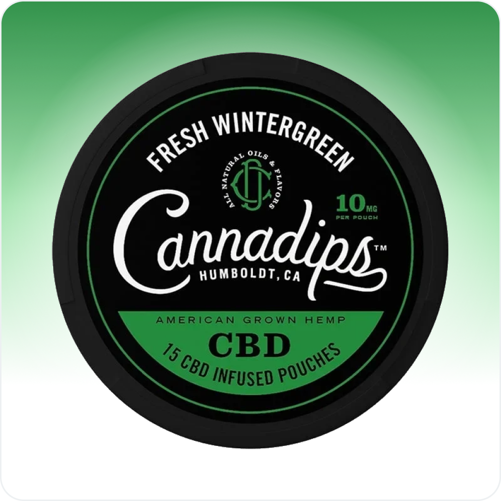 Zakjes 10mg CBD - Wintergroen
