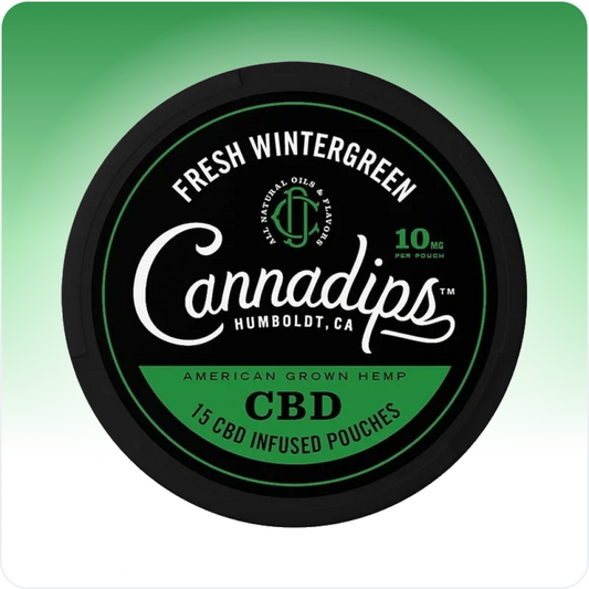 Zakjes 10mg CBD - Wintergroen