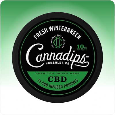 Zakjes 10mg CBD - Wintergroen