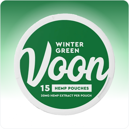 Zakjes CBD (20mg) - Wintergroen