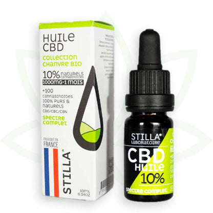 cbd hennep olie 10 procent 10ml volledig spectrum stilla france mafrenchweed 1