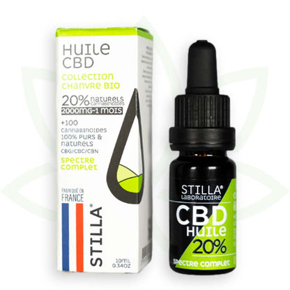 cbd hennep olie 20 procent 10ml volledig spectrum stilla france mafrenchweed 4