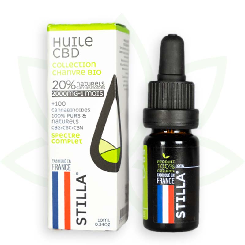 cbd hennep olie 20 procent 10ml volledig spectrum stilla france mafrenchweed 5