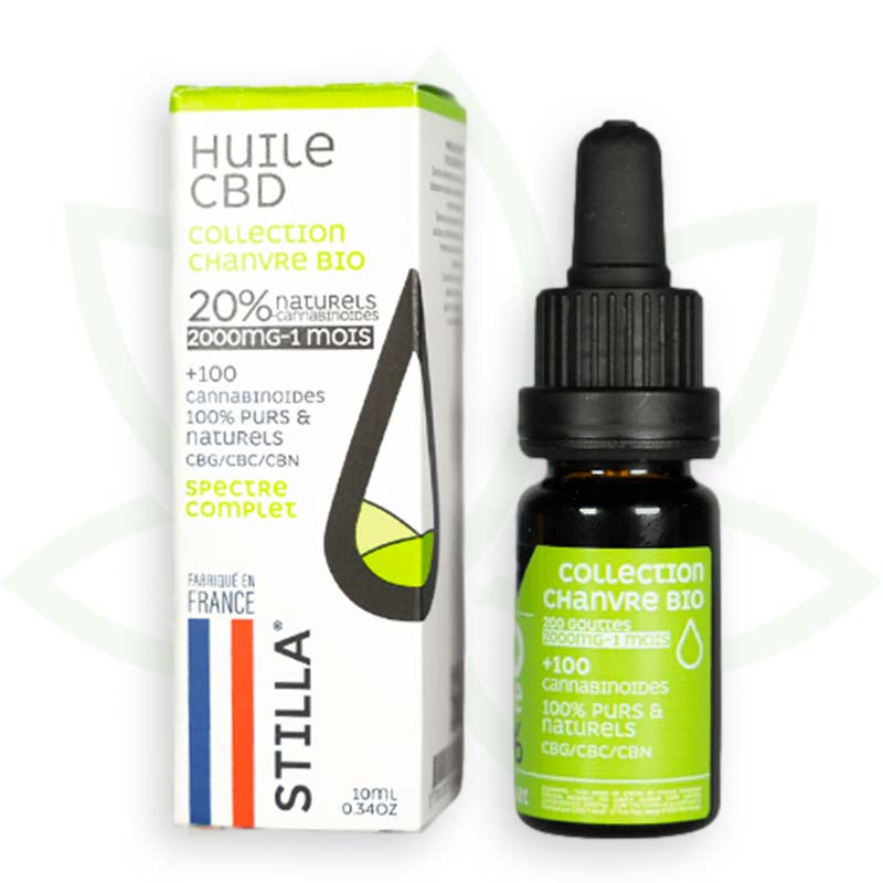 cbd hennep olie 20 procent 10ml volledig spectrum stilla france mafrenchweed 6