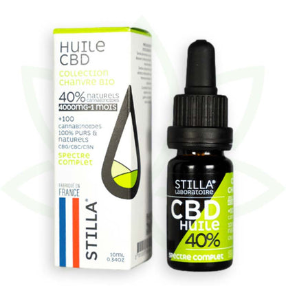 cbd hennep olie 40 procent 10ml volledig spectrum stilla france mafrenchweed 10