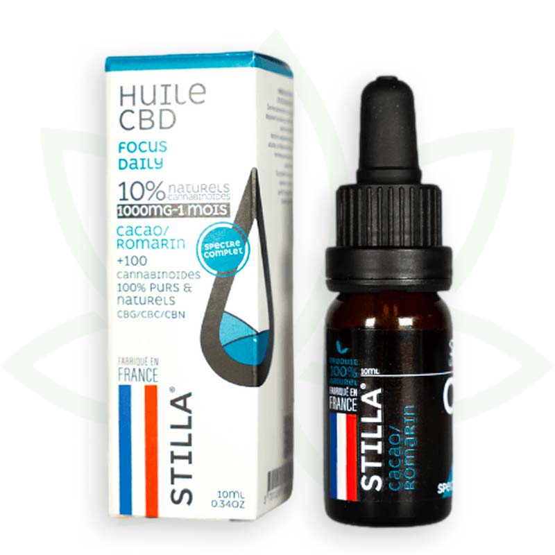 focus daily cbd olie 10 procent 10ml volledig spectrum stilla france mafrenchweed 2