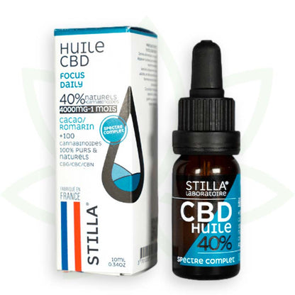 focus daily cbd olie 40 procent 10ml volledig spectrum stilla france mafrenchweed 10