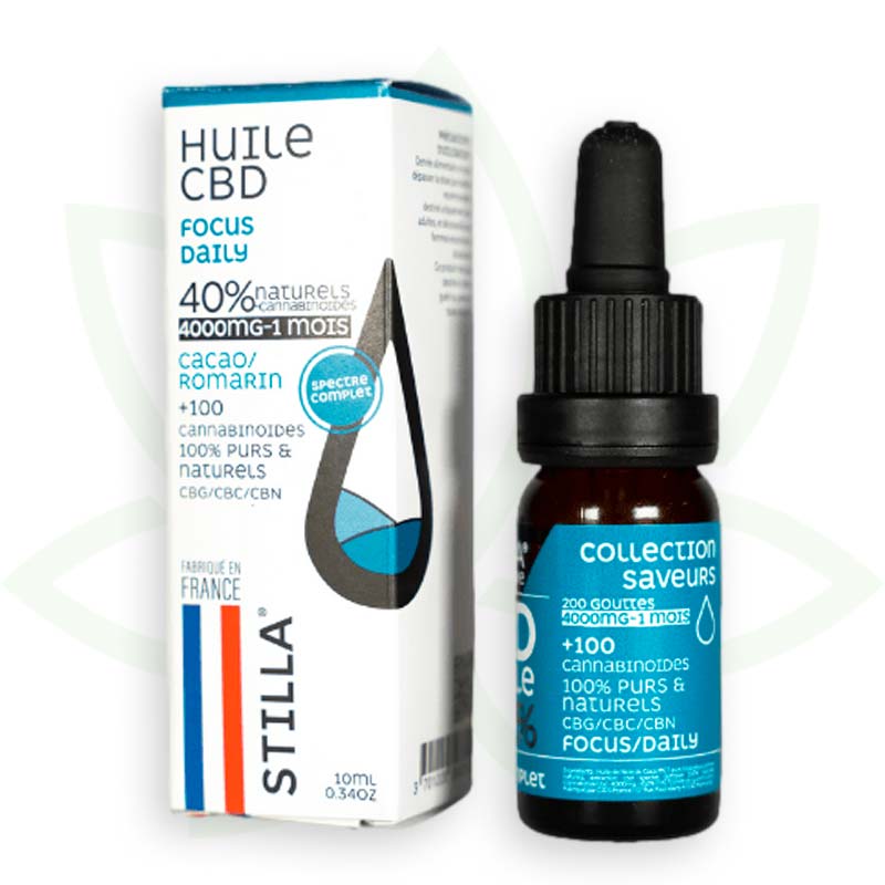 focus daily cbd olie 40 procent 10ml volledig spectrum stilla france mafrenchweed 12