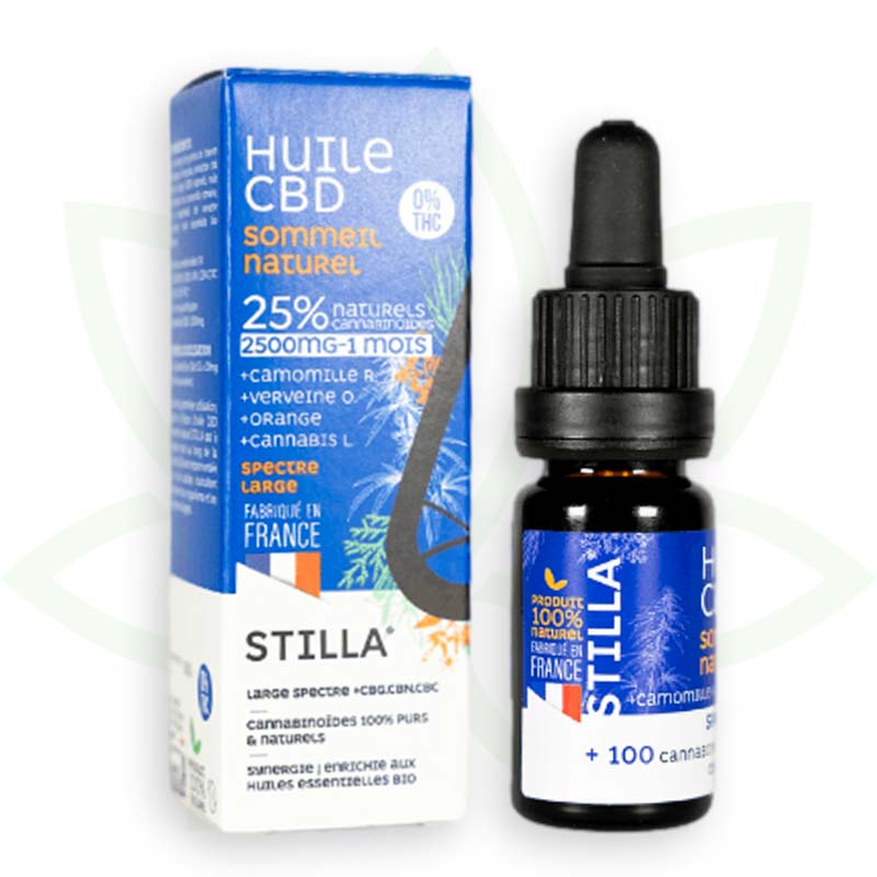 cbd olie natuurlijke slaap 25 procent 10ml breed spectrum stilla france mafrenchweed 8