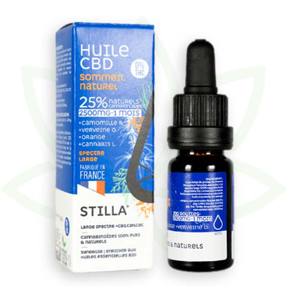 cbd olie natuurlijke slaap 25 procent 10ml breed spectrum stilla france mafrenchweed 9