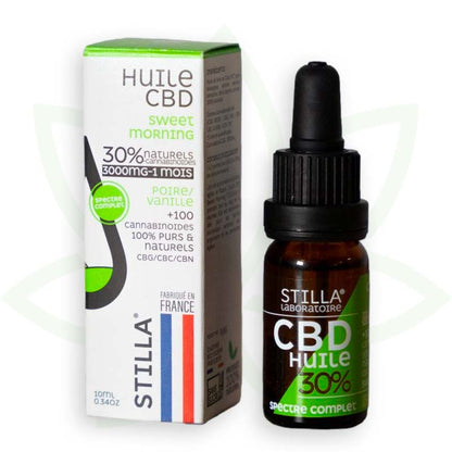 zoete ochtend cbd olie 30 procent 10ml volledig spectrum stilla france mafrenchweed 7