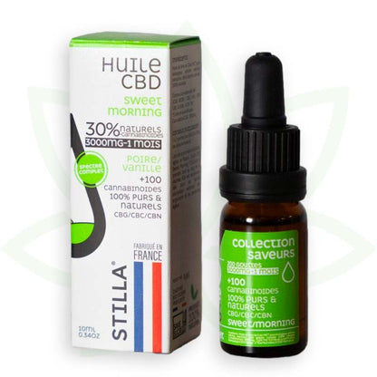 zoete ochtend cbd olie 30 procent 10ml volledig spectrum stilla france mafrenchweed 9