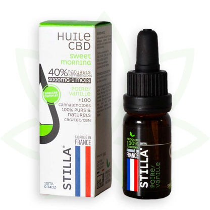 zoete ochtend cbd olie 40 procent 10ml volledig spectrum stilla france mafrenchweed 11